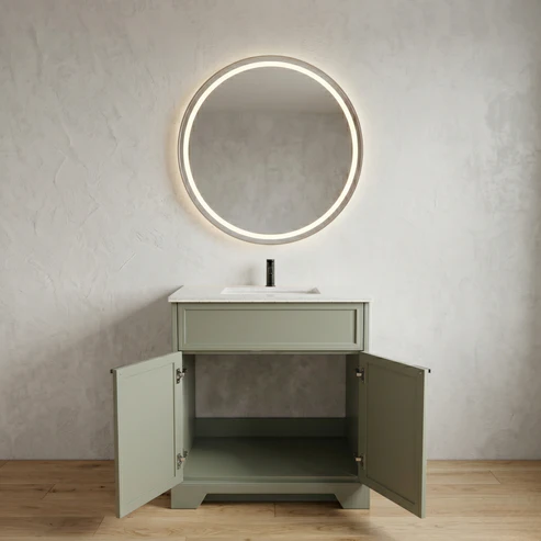 The Joseph 30" Custom Painted Bathroom Vanity - Image 5